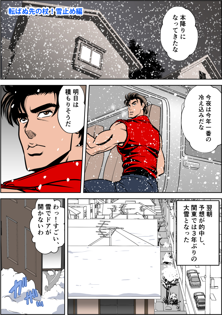 関東では3年ぶりの大雪が降った