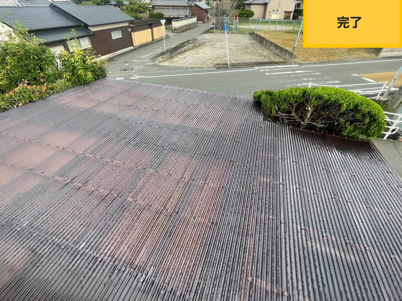 大牟田市のカーポート屋根工事