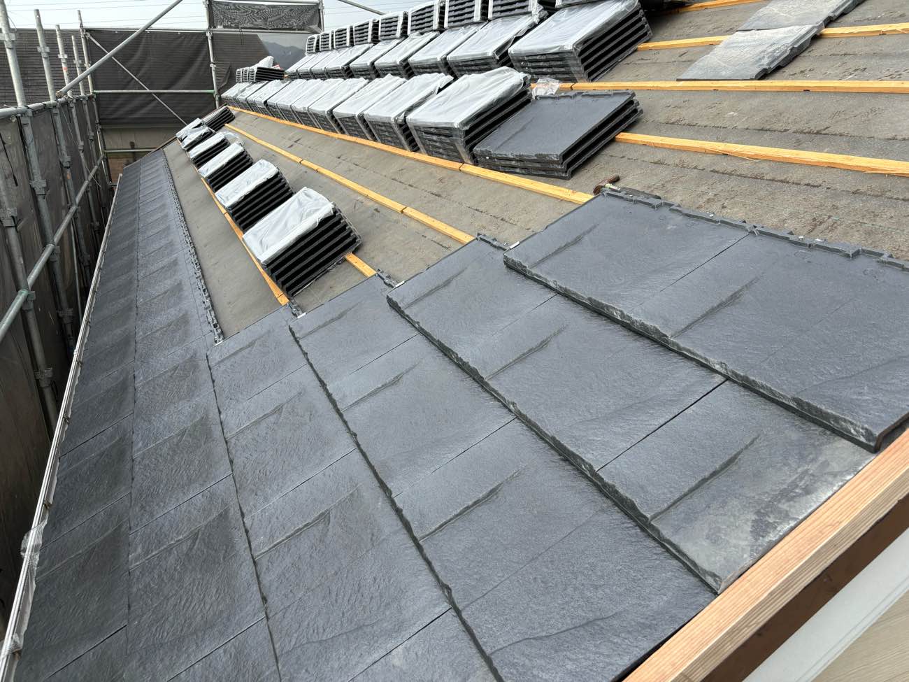 ルーガ鉄平の本体施工