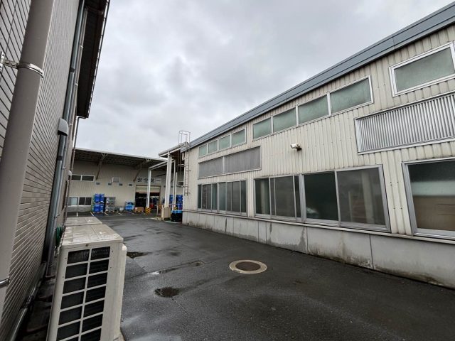 行橋市の工場で散水システム導入調査