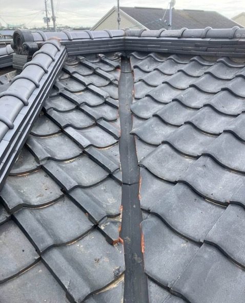 谷板金施工完了