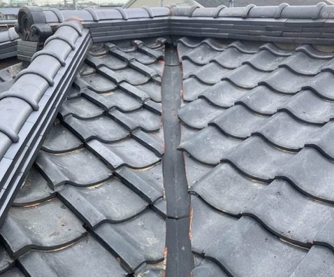 谷板金施工完了