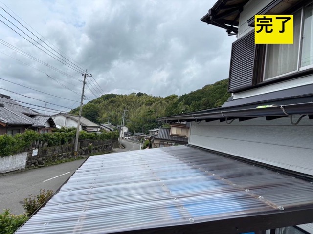 テラス屋根交換工事