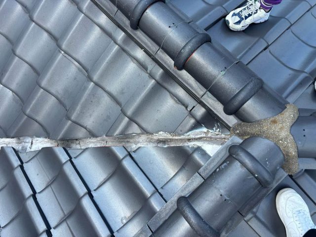 太宰府市で谷板金の著しい劣化