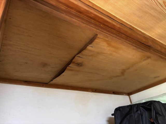 筑紫野市の雨漏り状況