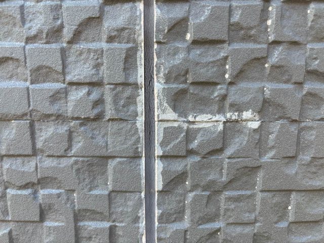 糸島市の外壁塗膜劣化