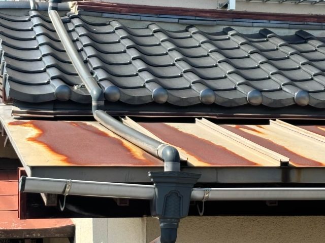 太宰府市で見つかった屋根の傷み