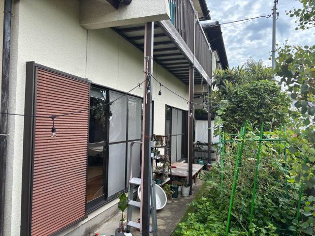 筑紫野市で外壁を調査した戸建て