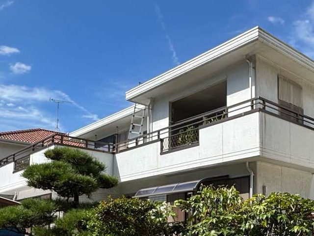 筑紫野市で防水層が劣化していたバルコニー