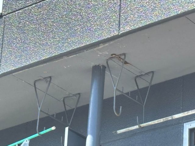 小郡市のアパートで防水調査を実施