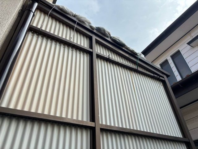 太宰府市の物置の外観