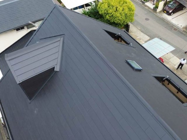 筑紫野市のカバー工事が完了