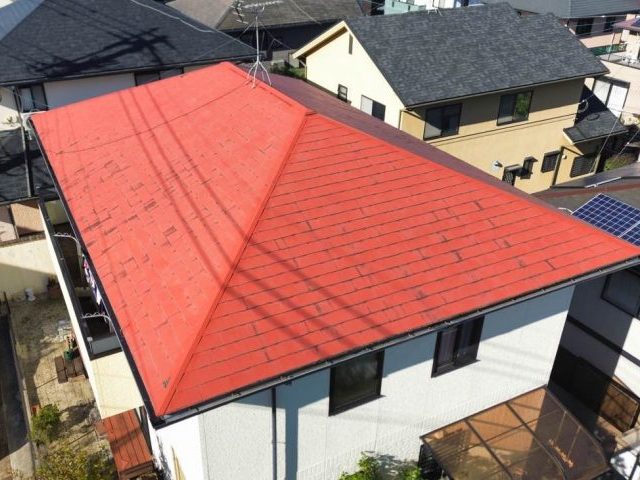 筑紫野市で調査したスレート屋根