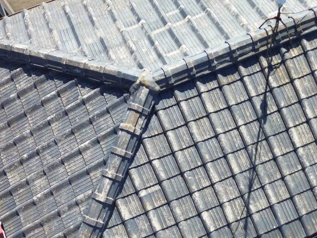 太宰府市のメンテナンスが必要なセメント瓦