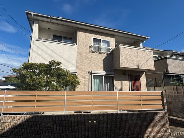 筑紫野市の外壁塗装、ビフォー