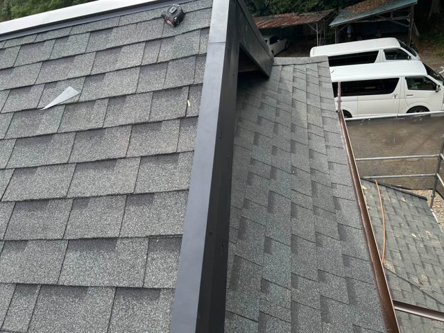 小郡市で屋根の板金工事