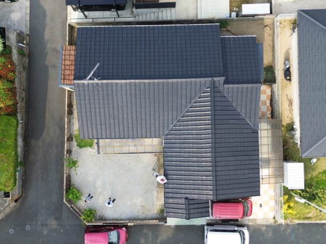 古賀市の調査でドローン撮影