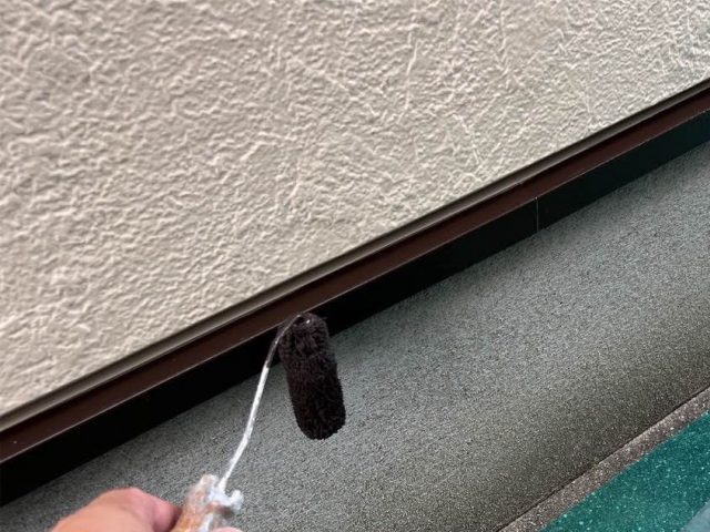 筑紫野市で水切り板金上塗り