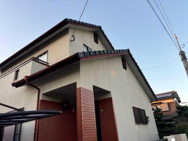 太宰府市の屋根の調査を実施した住宅