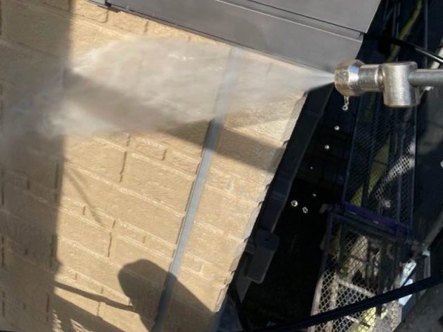 太宰府市の外壁洗浄