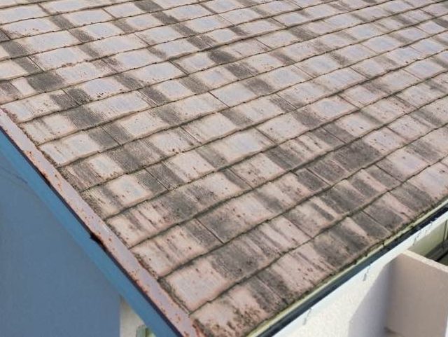 久留米市のメンテナンスが必要なスレート屋根