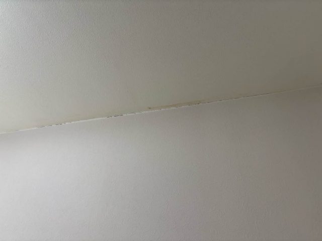 小郡市で確認された雨染み