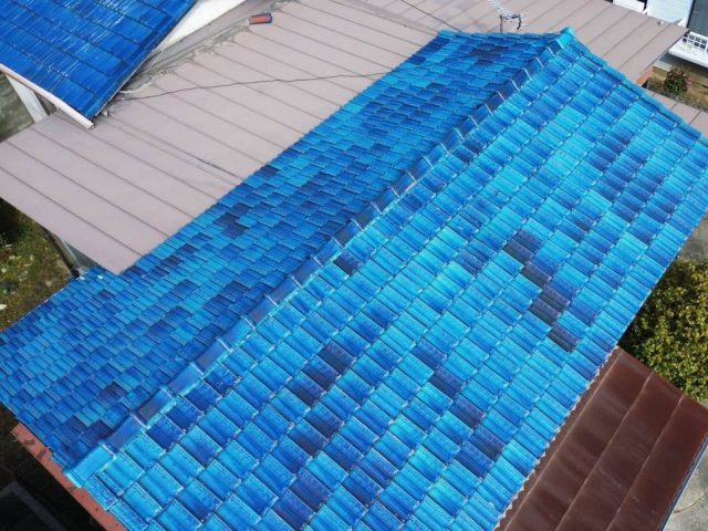 【太宰府市】強風で瓦が落下した屋根を調査｜飛散の原因と再固定の必要性