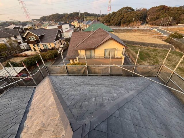 小郡市でルーガを使用したカバー工事が完了