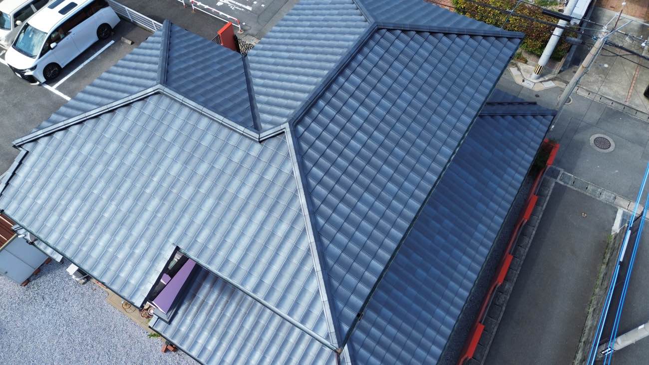 太宰府市の屋根工事、葺き替え工事