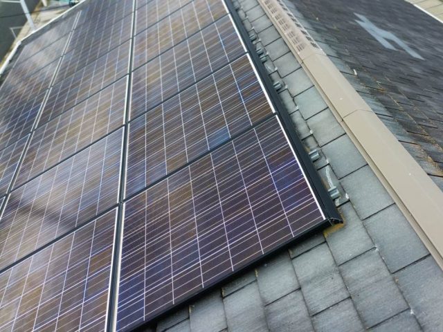 筑紫野市で太陽光パネル周りも点検