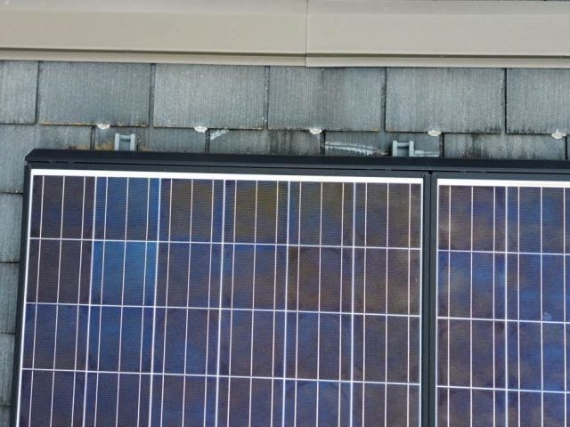 筑紫野市で太陽光パネルの一時撤去