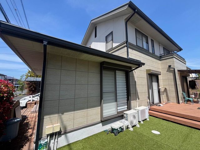小郡市で屋根の調査を実施した戸建て