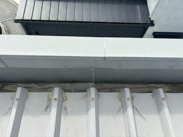 小郡市の陸屋根雨漏り調査