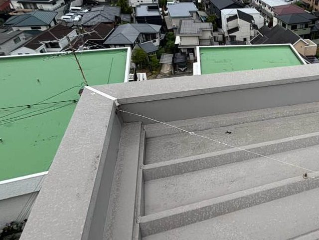 小郡市の工場の雨漏り修理完了