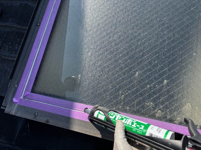 【太宰府市】天窓のシーリング工事｜雨漏りを解消し防水性能を回復する屋根メンテナンス