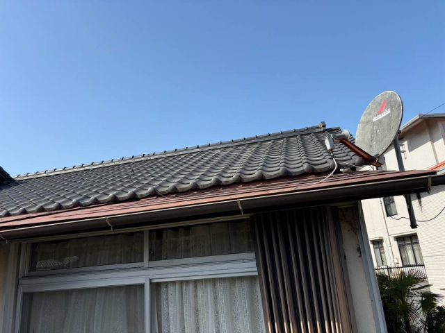 太宰府市で雨漏りした平屋