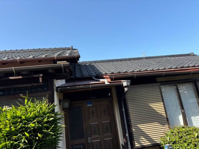太宰府市で平屋の雨漏りを調査