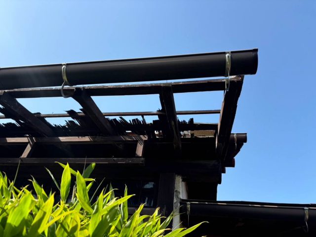 太宰府市で壊れかけた屋根