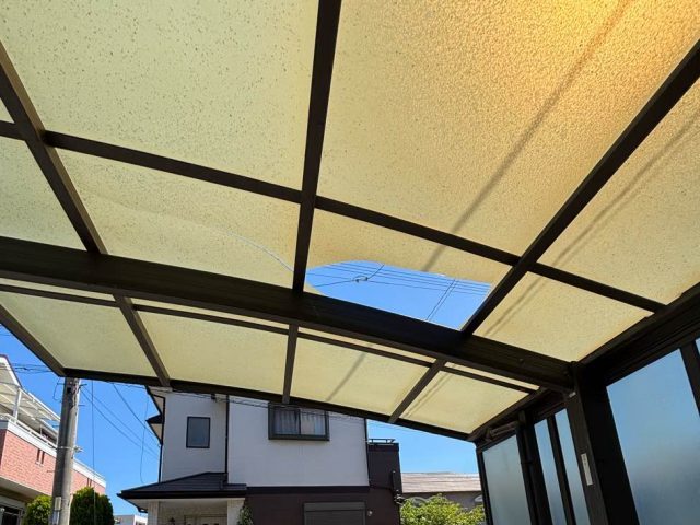 太宰府市で調査したカーポート