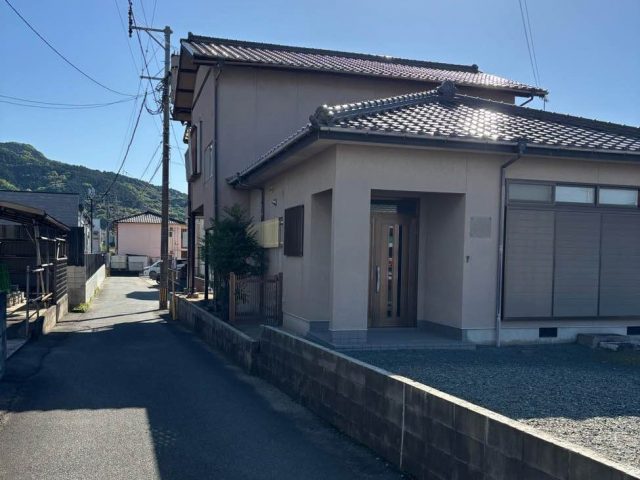 筑紫野市で雨樋調査をした戸建て