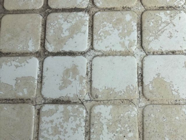 筑紫野市のベランダの劣化