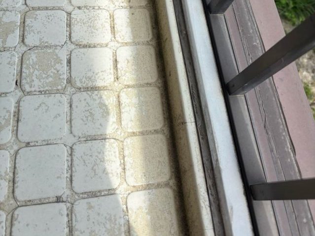 筑紫野市のベランダ防水機能低下