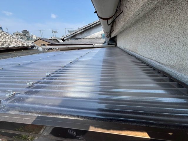 筑紫野市でタキロン製波板で一新した屋根