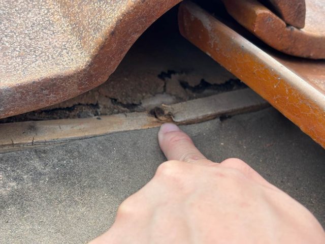 小郡市の調査で屋根内部の劣化を確認