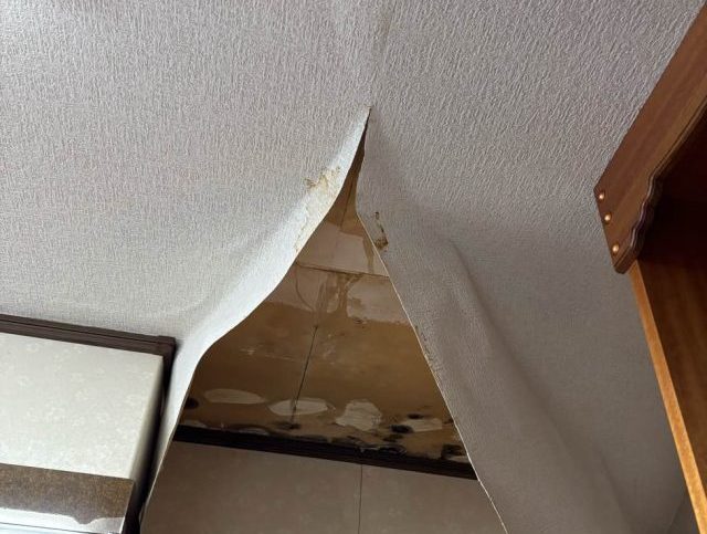 小郡市の雨漏り被害