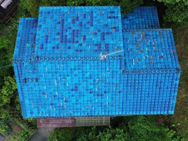 太宰府市で瓦屋根の現地調査