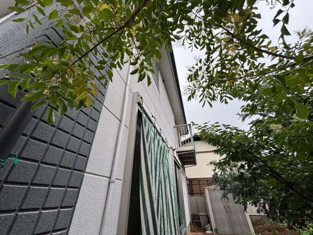 筑紫野市で外壁の劣化を調査
