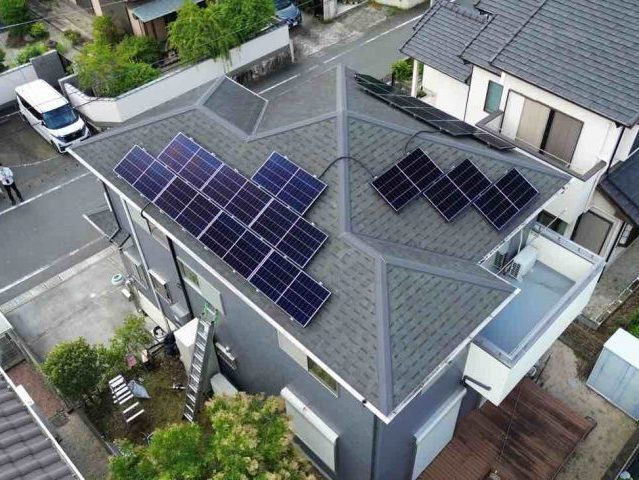 太宰府市で太陽光パネル設置