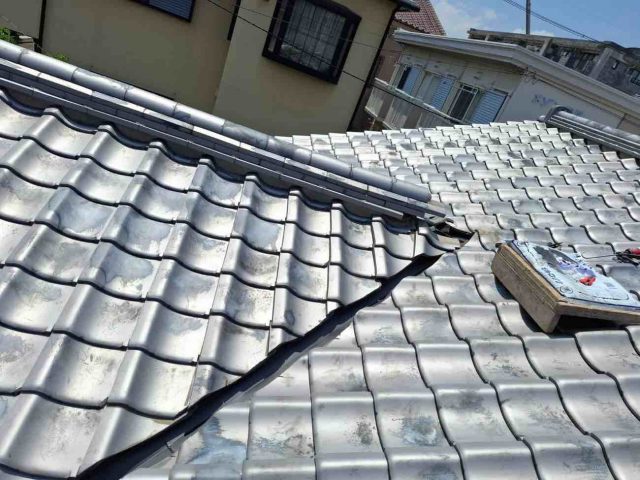太宰府市で谷板金交換完了