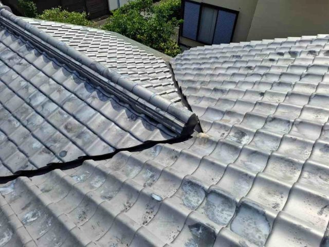 太宰府市で谷板金の取り替え完了